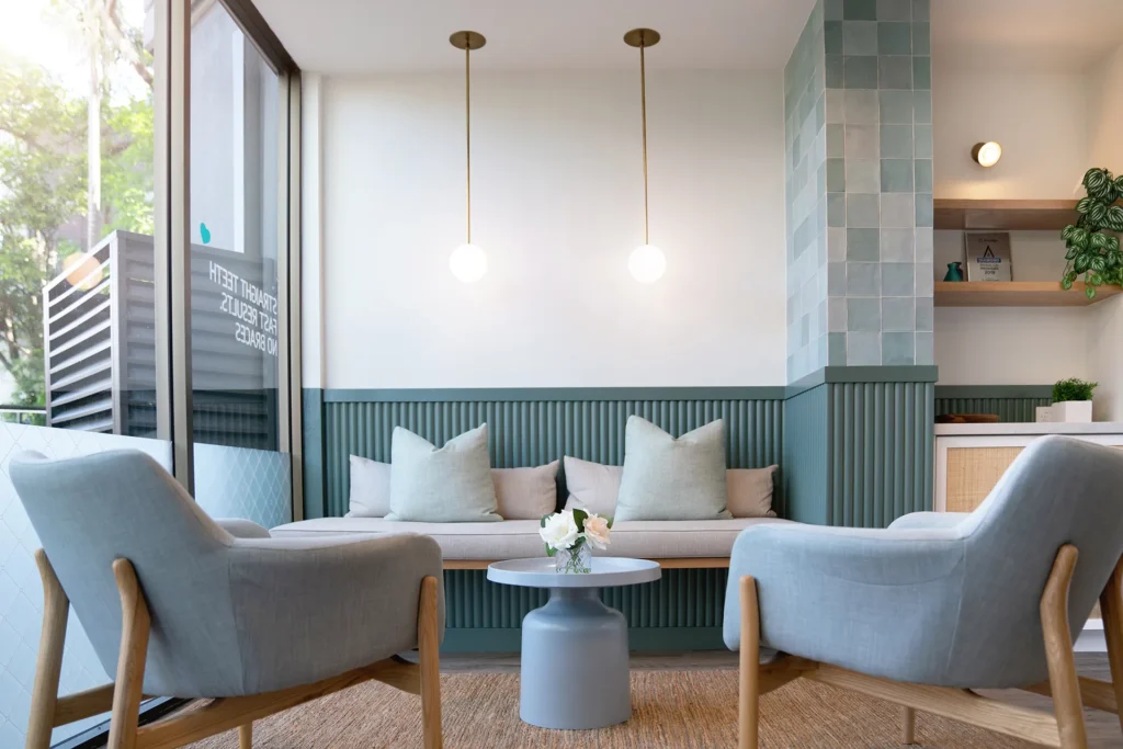 Patient lounge at Lifestyle Orthodontics